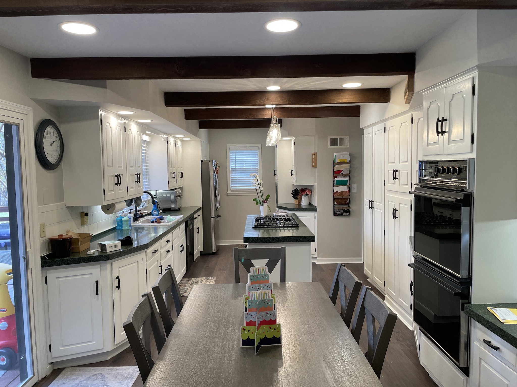 Kitchen Cabinets Painted - after