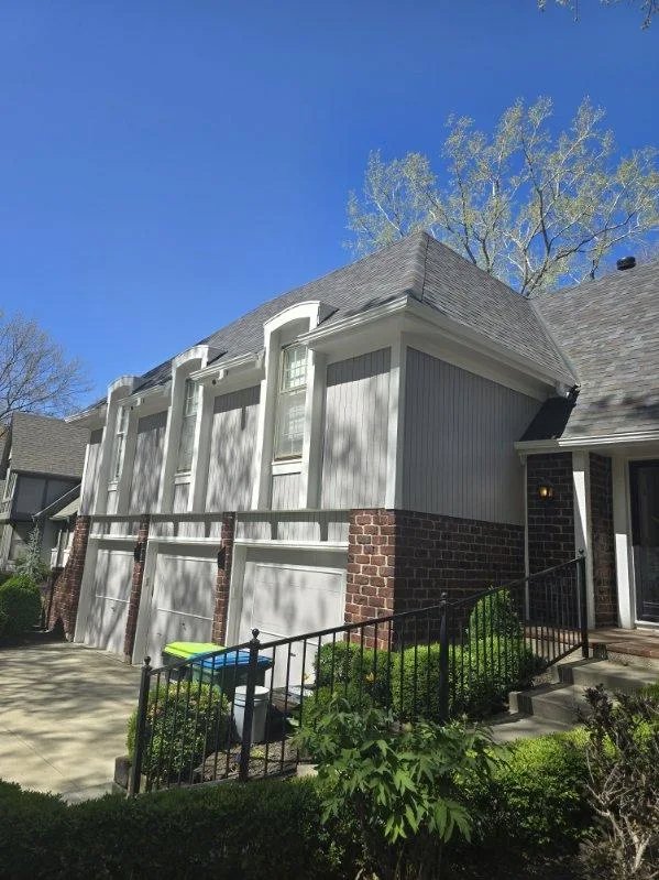 House Painted from Poo Brown - after