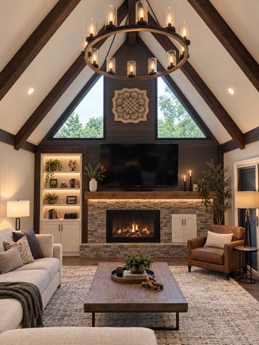 Modernize family room - After