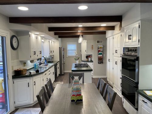 Kitchen Cabinets Painted - After